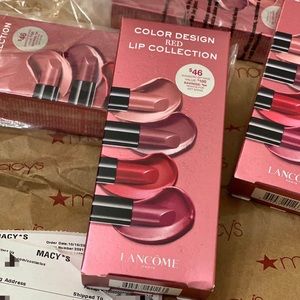 Lancome Pack of 4 lipsticks